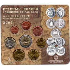 2006 Επίσημη Έκδοση Ελληνικής σειράς ευρώ